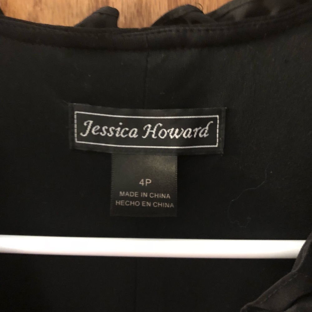 Jessica Howard Little Black Dress - Size 4P - Picture 3 of 4